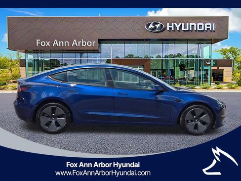 Used 2021 Tesla Model 3 Long Range AWD/4WD image 6