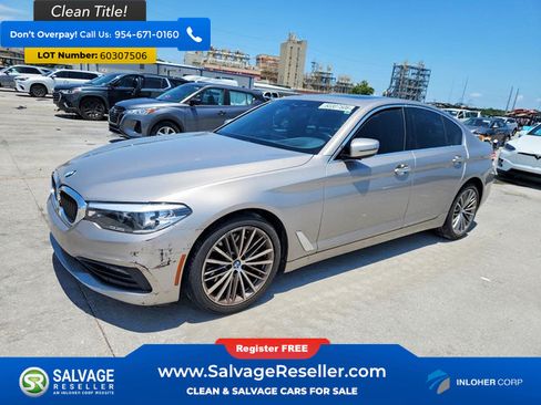 Used 2018 BMW 540i RWD image 1