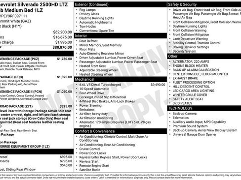 Used 2024 Chevrolet Silverado 2500 LTZ w/ LTZ Convenience Package AWD/4WD image 12