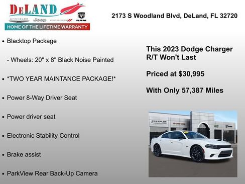 Used 2023 Dodge Charger R/T w/ Blacktop Package image 12