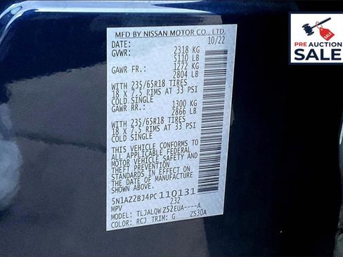 Used 2023 Nissan Murano SV image 32