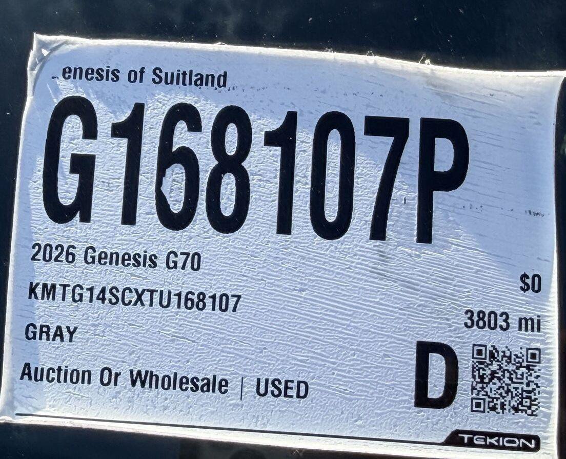 Used 2026 Genesis G70 2.5T RWD image 40
