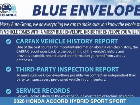 Certified 2026 Honda Accord Sport image 8