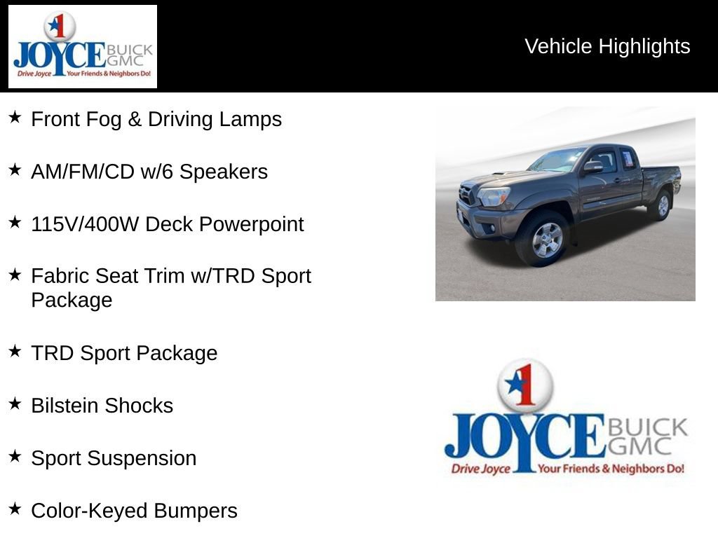 Used 2013 Toyota Tacoma 4x4 Access Cab V6 w/ TRD Sport Pkg image 25