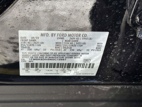 Certified 2022 Ford Explorer XLT w/ Equipment Group 202A image 15