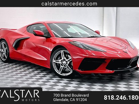 Used 2021 Chevrolet Corvette Stingray Preferred Cpe w/ Z51 Performance Package image 1