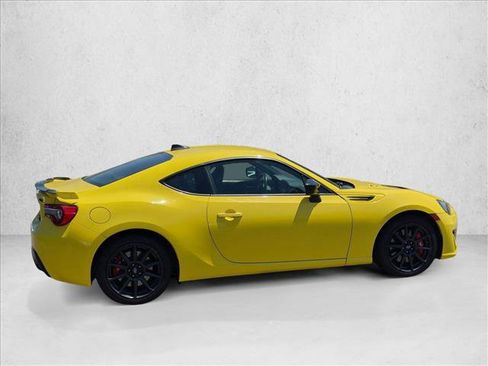 Used 2017 Subaru BRZ Series.Yellow RWD image 4