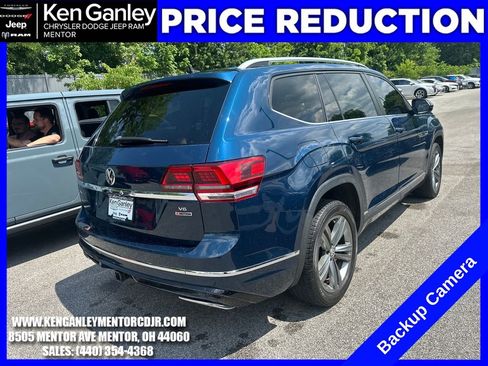 Used 2019 Volkswagen Atlas SEL R-Line AWD/4WD image 9