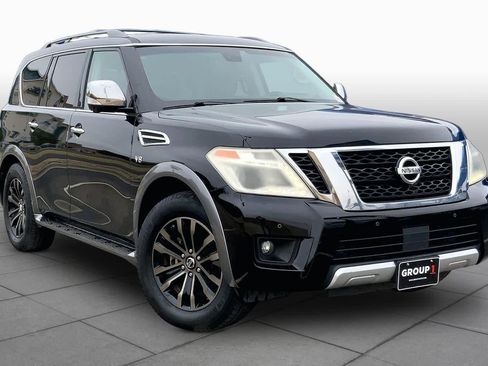 Used 2017 Nissan Armada Platinum w/ Captain Seat Package AWD/4WD image 2
