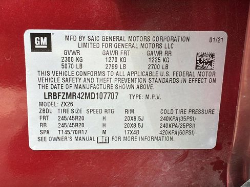 Used 2021 Buick Envision Preferred w/ Sport Touring Package AWD/4WD image 27