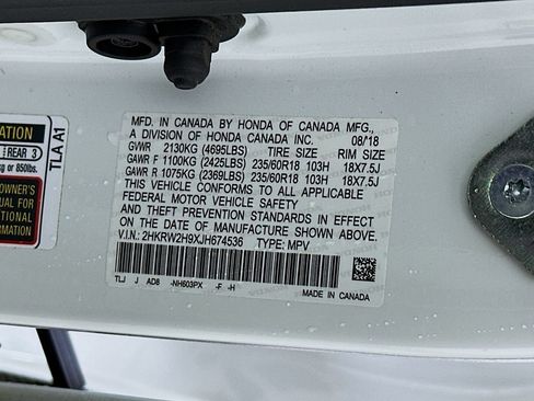 Used 2018 Honda CR-V Touring image 27