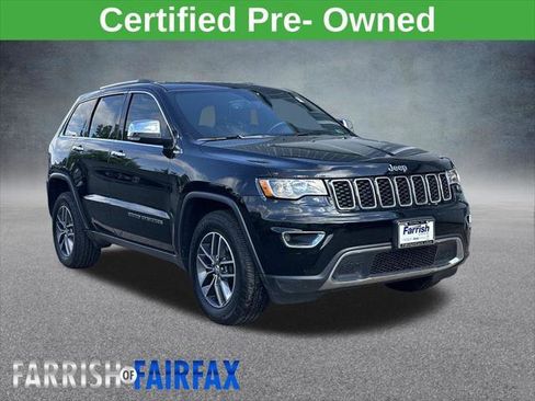 Certified 2018 Jeep Grand Cherokee Limited AWD/4WD image 1