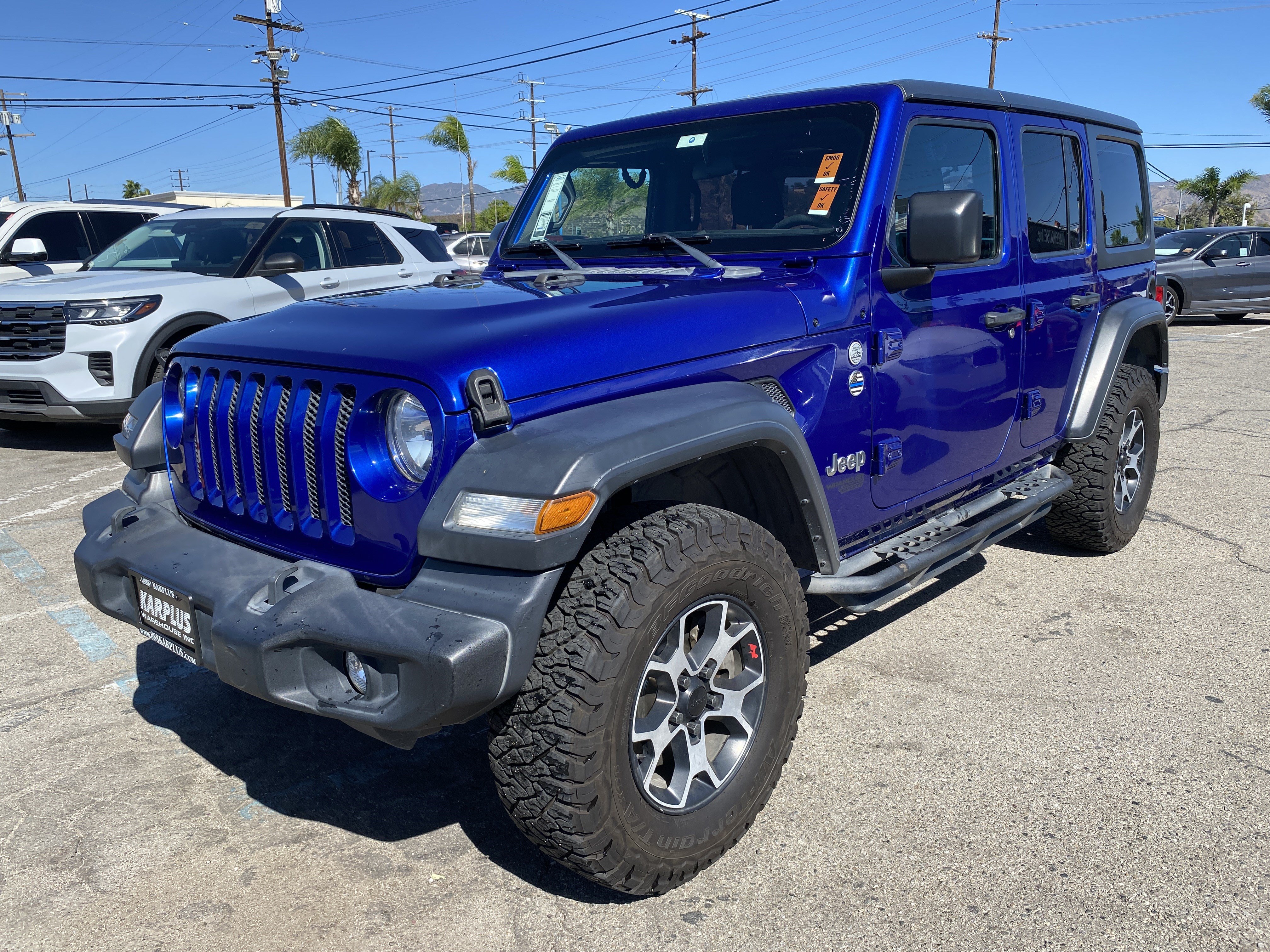 Used 2018 Jeep Wrangler Unlimited Sport AWD/4WD image 2