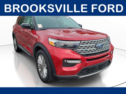 Used 2023 Ford Explorer Limited w/ Limited Technology Package RWD image 1