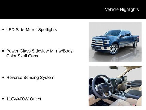 Used 2017 Ford F150 Lariat w/ Equipment Group 501A Mid AWD/4WD image 26