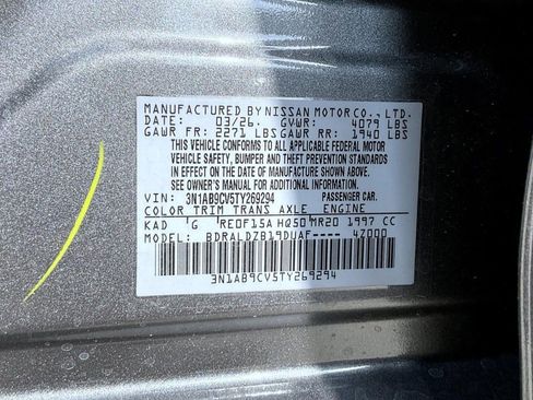 New 2026 Nissan Sentra SV FWD image 26