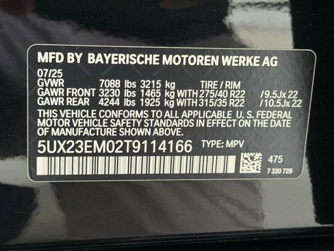 Used 2026 BMW X7 xDrive40i w/ M Sport Package AWD/4WD image 17