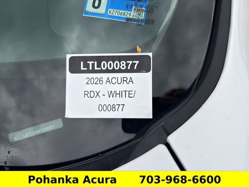 Certified 2026 Acura RDX SH-AWD w/ Technology Package image 34