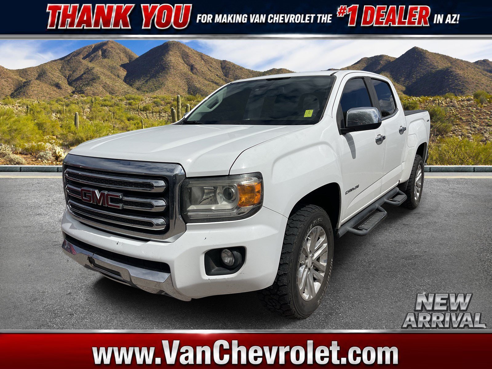 Used 2017 GMC Canyon SLT w/ Driver Alert Package AWD/4WD image 1