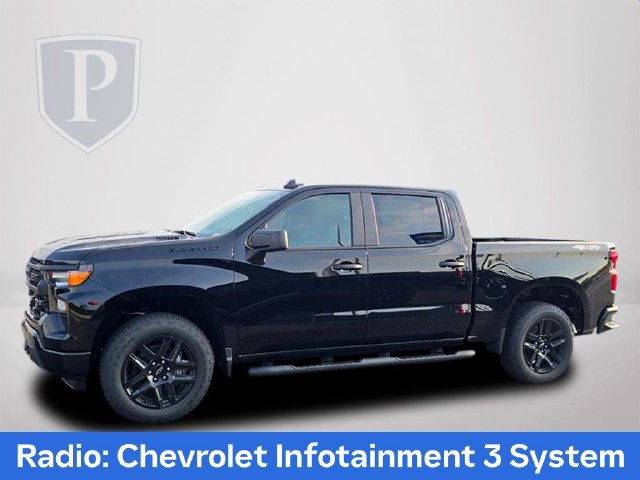 New 2026 Chevrolet Silverado 1500 Custom w/ Turbomax Blackout Package AWD/4WD image 12