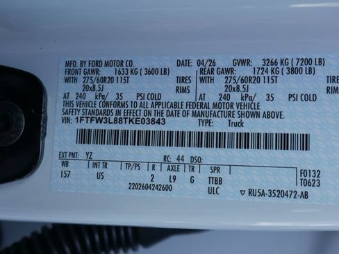 New 2026 Ford F150 XLT w/ Equipment Group 302A MID AWD/4WD image 28