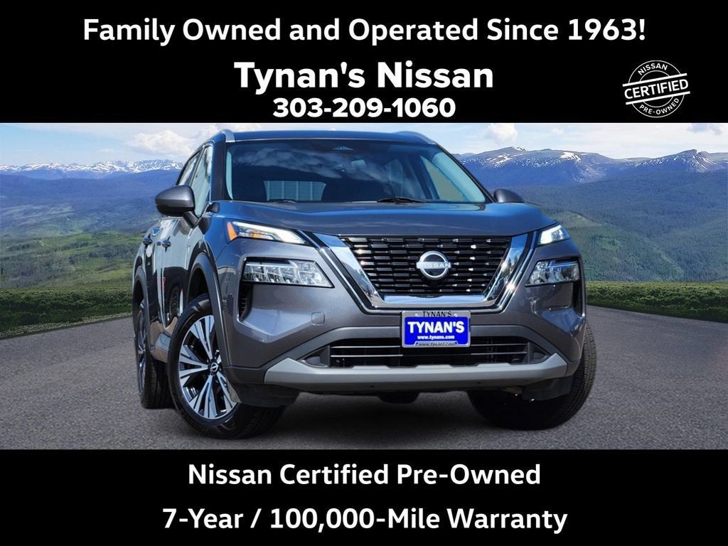 Certified 2023 Nissan Rogue SV w/ SV Premium Package AWD/4WD image 1