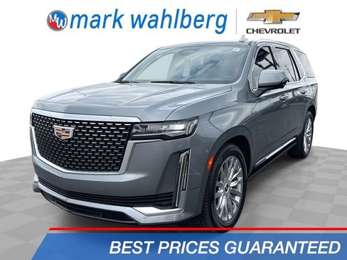 Used 2021 Cadillac Escalade Premium Luxury w/ Driver Assist Tech Package AWD/4WD image 1