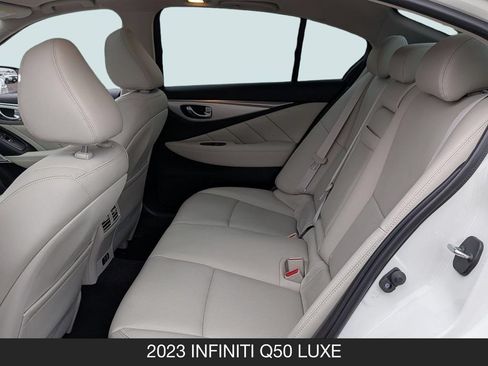 Used 2023 INFINITI Q50 Luxe w/ Cargo Package RWD image 15