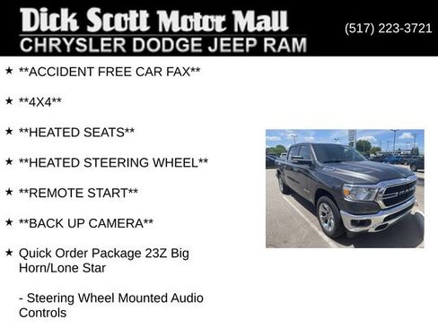 Used 2019 RAM 1500 Big Horn AWD/4WD image 3