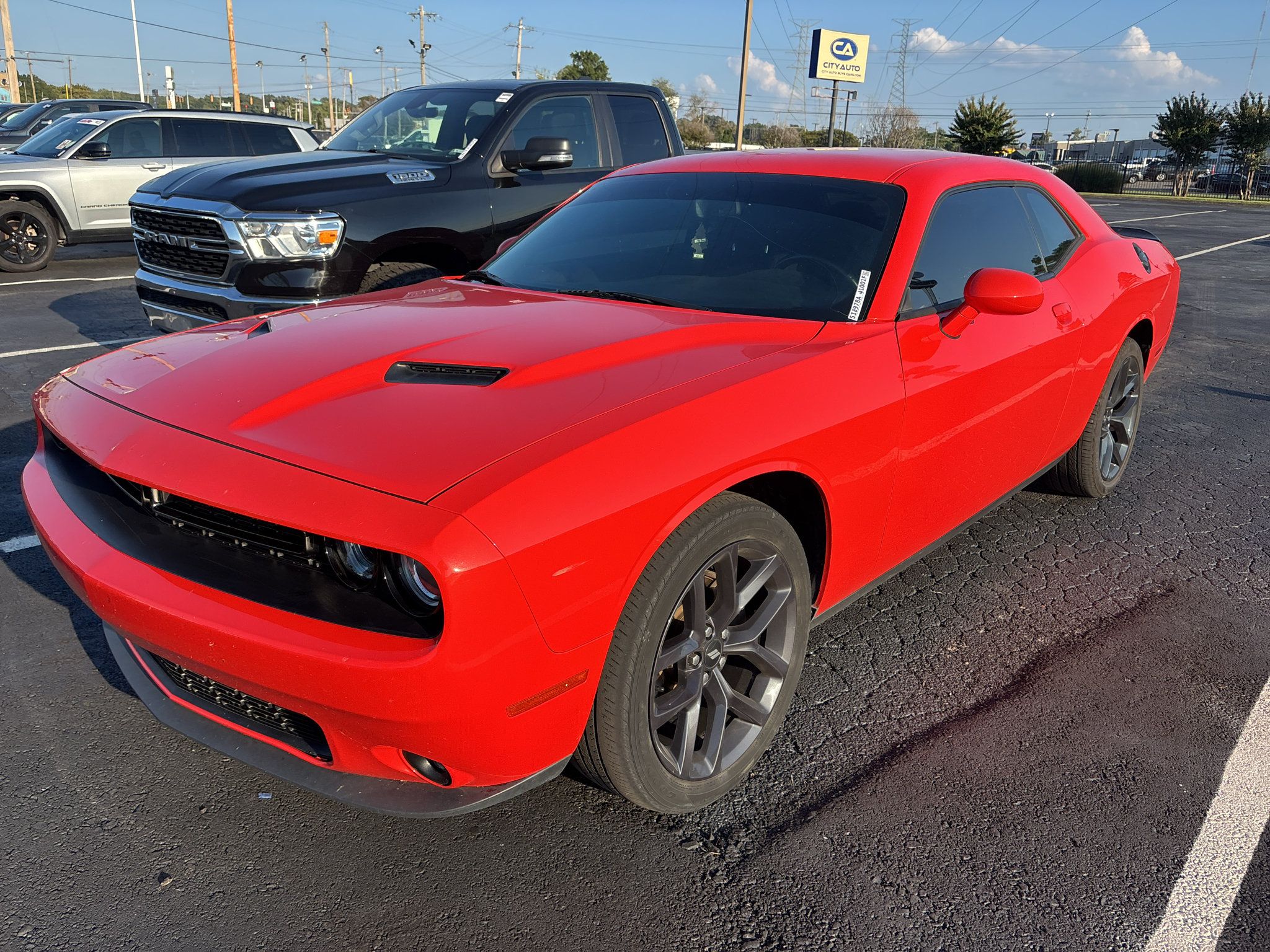 Used 2021 Dodge Challenger SXT w/ Blacktop Package RWD image 13