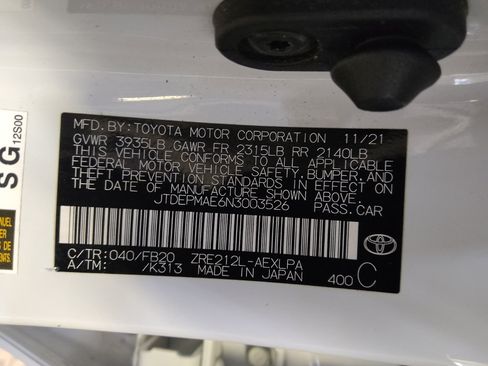 Used 2022 Toyota Corolla LE FWD image 33