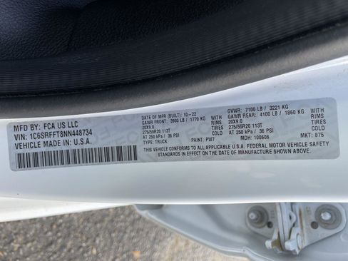 Certified 2022 RAM 1500 Big Horn image 10