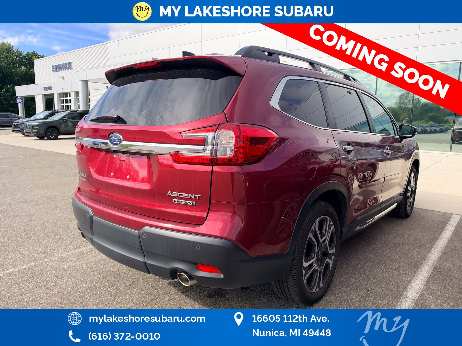 Certified 2025 Subaru Ascent Touring AWD/4WD image 9