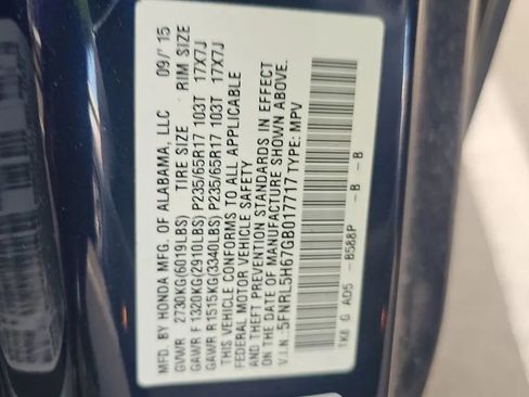 Used 2016 Honda Odyssey EX-L image 16
