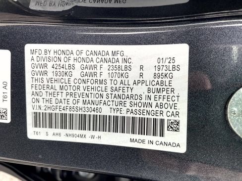 Used 2025 Honda Civic Sport image 21