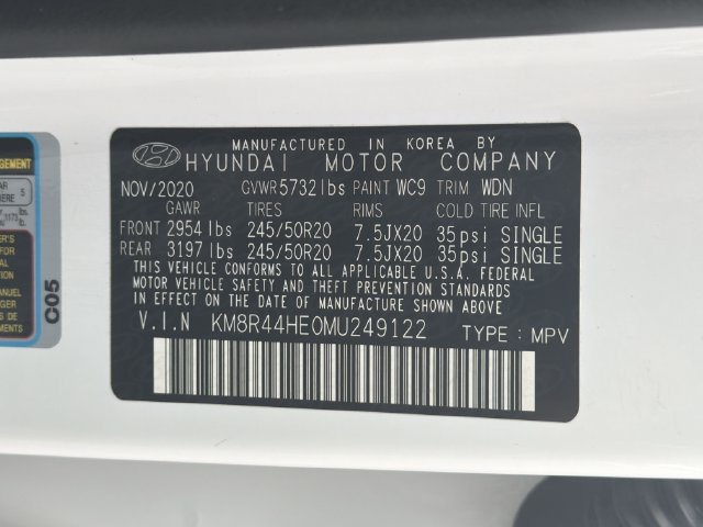 Used 2021 Hyundai Palisade SEL w/ Premium Package FWD image 37
