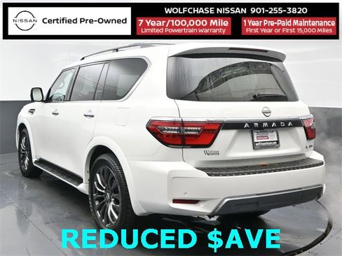 Certified 2024 Nissan Armada Platinum w/ Captain's Chairs Package image 4