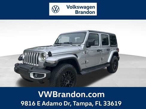 Used 2020 Jeep Wrangler Unlimited Sahara AWD/4WD image 1