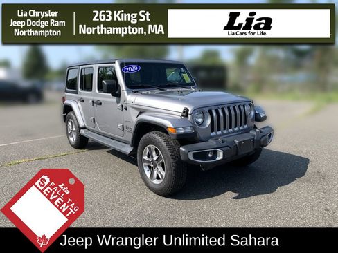 Used 2020 Jeep Wrangler Unlimited Sahara w/ Cold Weather Group AWD/4WD image 1