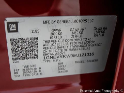 Used 2021 Chevrolet Traverse Premier AWD/4WD image 42