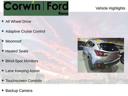 Used 2024 Subaru Crosstrek 2.5i Wilderness w/ Crosstrek Mirror Package image 8