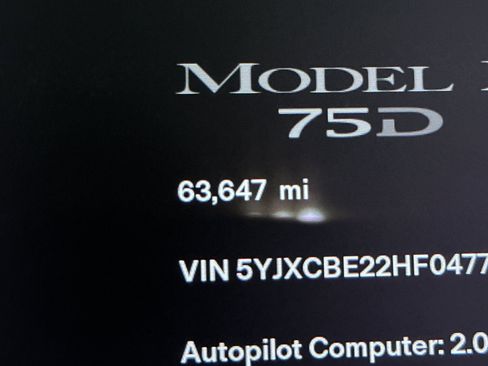 Used 2017 Tesla Model X 75D image 23