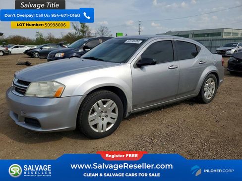 Used 2014 Dodge Avenger SE FWD image 1