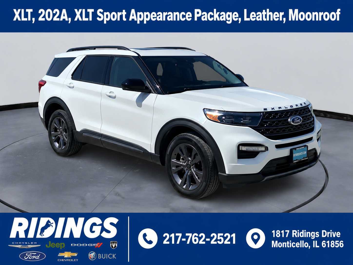 Used 2024 Ford Explorer XLT w/ Equipment Group 202A AWD/4WD image 1