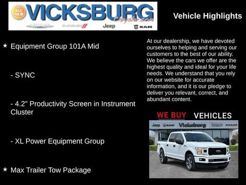 Used 2019 Ford F150 XL w/ Equipment Group 101A Mid AWD/4WD image 25