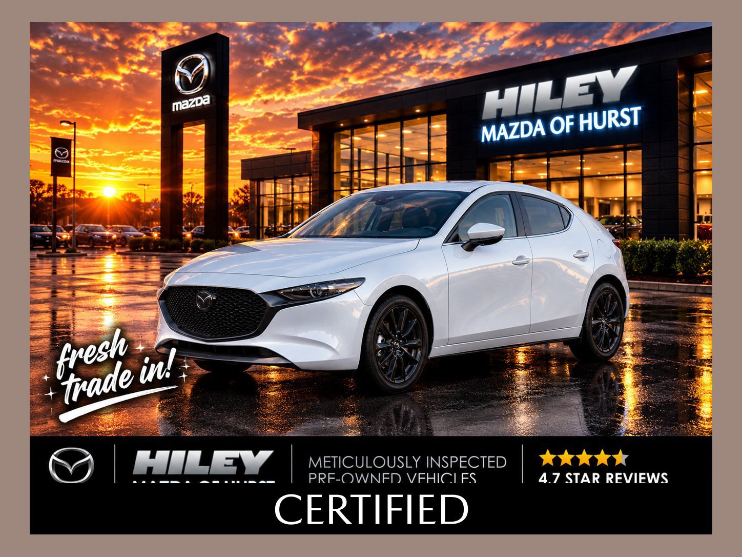 Used 2024 MAZDA MAZDA3 Hatchback w/Premium Plus Pkg AWD/4WD image 1