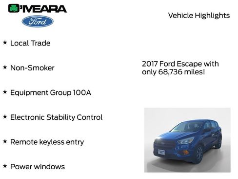 Used 2017 Ford Escape S image 7