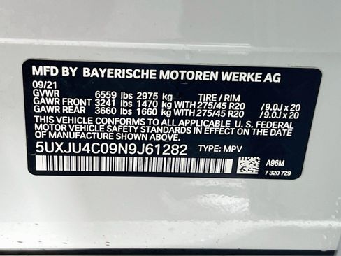 Used 2022 BMW X5 M50i AWD/4WD image 34
