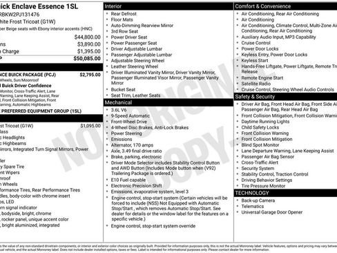 Used 2023 Buick Enclave Essence w/ Experience Buick Package FWD image 71