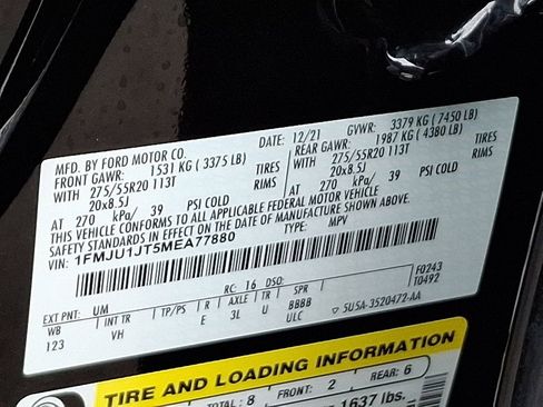 Certified 2021 Ford Expedition XLT image 29